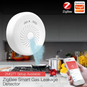 Alternative view of Senzor smart ZigBee 3.0 detectie a scurgerilor de gaze